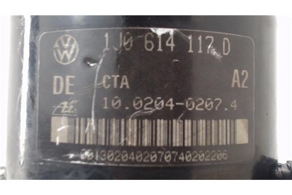 Recambio de nucleo abs para volkswagen bora berlina (1j2) 1.9 conceptline referencia OEM IAM 1J0698117A  