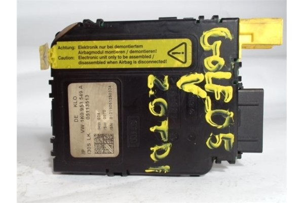 Recambio de centralita para volkswagen golf v berlina (1k1) 2.0 highline referencia OEM IAM 1K0953549A 05113513 