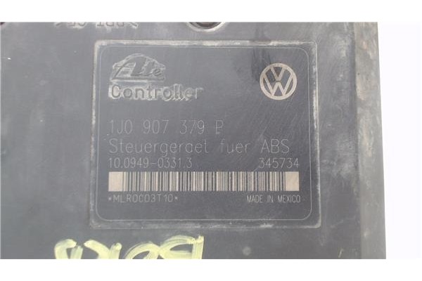 Recambio de nucleo abs para volkswagen bora berlina (1j2) 1.9 conceptline referencia OEM IAM 1J0698117A  