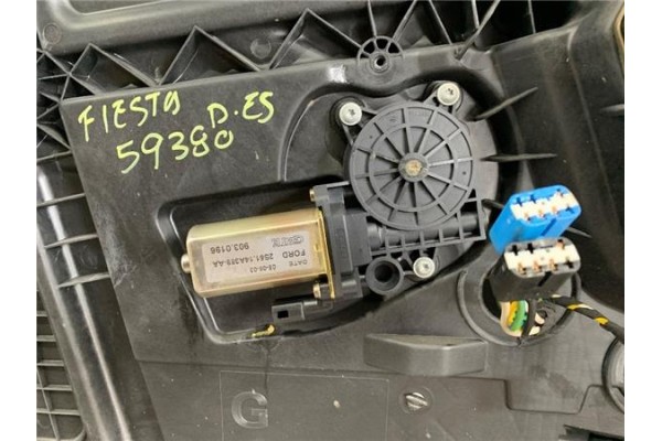 Recambio de mecanismo elevalunas delantero izquierdo para ford fiesta v (jh_, jd_) 1.4 16v referencia OEM IAM 1498048 9030196 