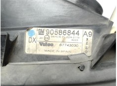 Recambio de faro delantero izquierdo para opel vectra b berlina referencia OEM IAM 90586844 67743030 