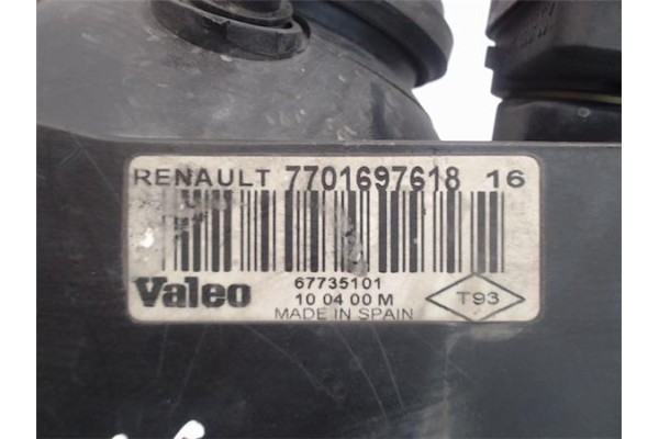 Recambio de faro delantero dcho para renault clio ii fase i (b/cb0) referencia OEM IAM 7701697618 67735101 