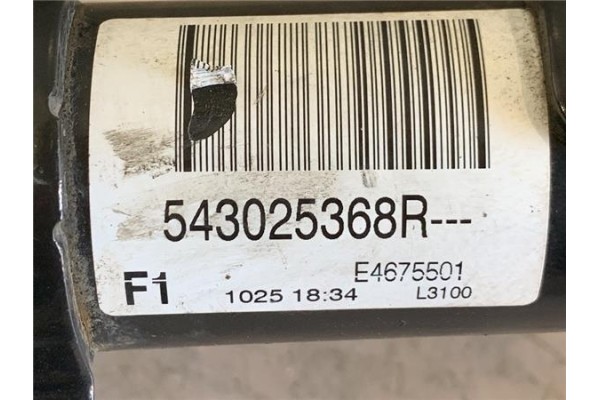 Recambio de amortiguador delantero izquierdo para renault megane iv berlina 5p 1.2 experience referencia OEM IAM 543025418R 5430