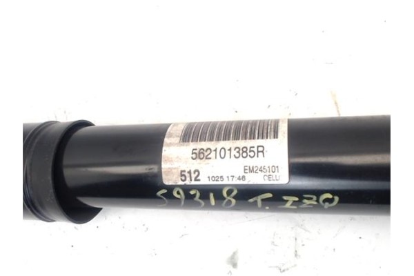Recambio de amortiguador trasero izquierdo para renault megane iv berlina 5p 1.2 experience referencia OEM IAM 562101930R 562101