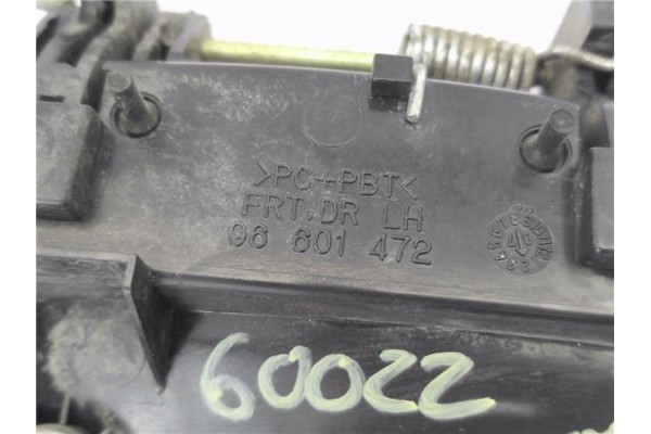 Recambio de maneta exterior delantero izquierda para chevrolet matiz 1.0 lpg referencia OEM IAM 96601472  