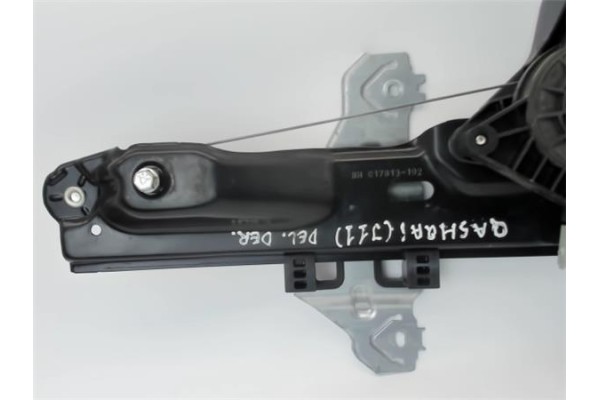 Recambio de mecanismo elevalunas delantero derecho para nissan qashqai ii (j11e) referencia OEM IAM 807004EA0B03  
