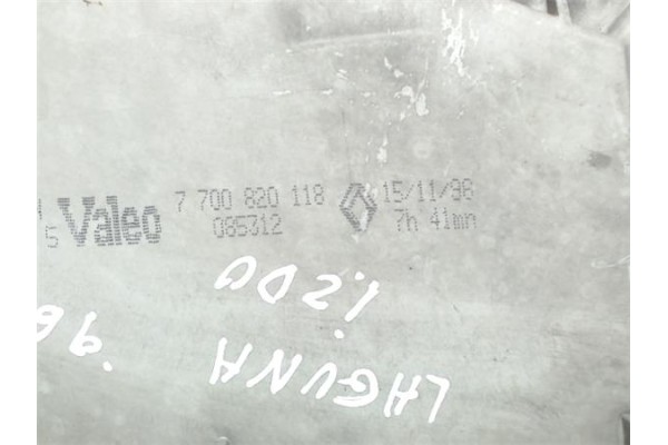 Recambio de faro delantero izquierdo para renault laguna (b56) referencia OEM IAM   