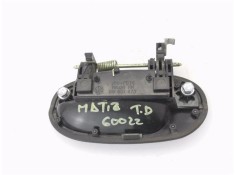 Recambio de maneta exterior trasero derecha para chevrolet matiz 1.0 lpg referencia OEM IAM 96601473  