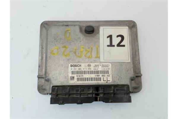 Recambio de centralita para opel astra g berlina referencia OEM IAM 0281001674 90562574 