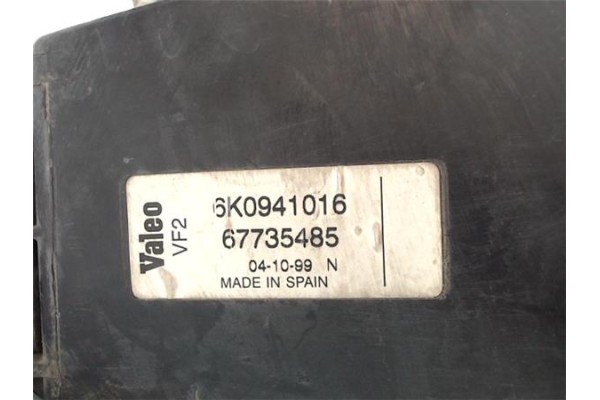 Recambio de faro delantero izquierdo para seat ibiza (6k1) referencia OEM IAM 6K0941016 67735485 6K0941015 , SEAT | 86654 , CITR