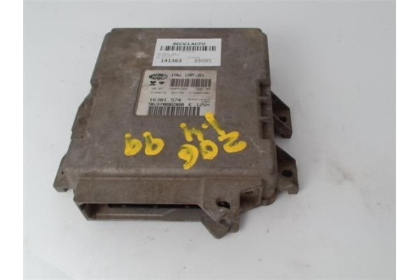 Recambio de centralita para peugeot 206 1.4 i referencia OEM IAM 9637086980 16301574 