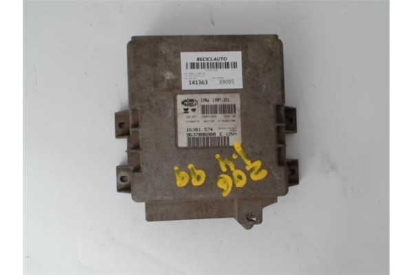 Recambio de centralita para peugeot 206 1.4 i referencia OEM IAM 9637086980 16301574 