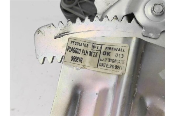 Recambio de mecanismo elevalunas delantero izquierdo para piaggio porter furgón 1.2 d referencia OEM IAM 56581R 364177 