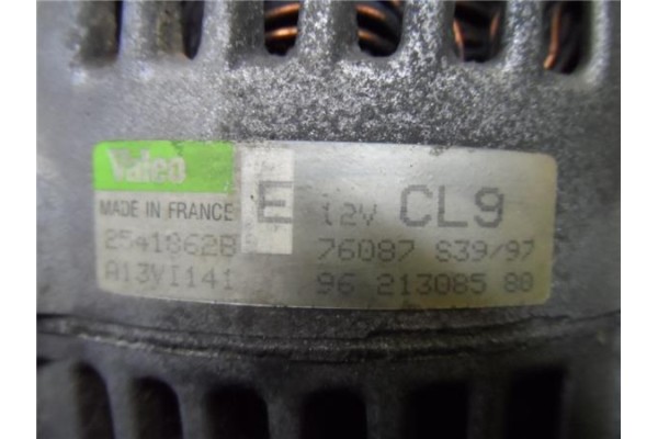 Recambio de alternador para citroen saxo 1.6 vtr referencia OEM IAM 9621308580 2541863B 5705FE , CITROËN | 5705X2 , PEUGEOT | 96