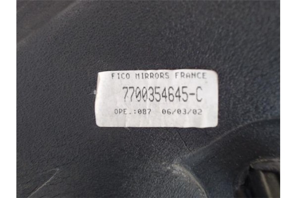 Recambio de retrovisor electrico derecho para renault scenic rx4 (ja0) referencia OEM IAM 7700354645C  