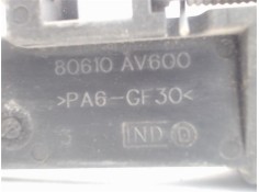 Recambio de maneta exterior trasero izquierda para nissan primera berlina (p12) 1.9 dci referencia OEM IAM 80642AV600  