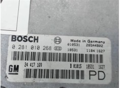 Recambio de centralita para opel zafira a 2.0 blue line referencia OEM IAM 0281010268  