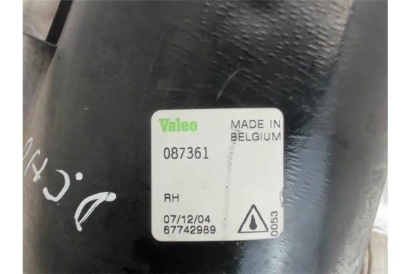 Recambio de faro antiniebla derecho para peugeot 206 referencia OEM IAM  087361 