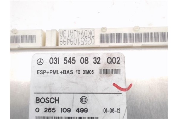 Recambio de centralita abs para mercedes-benz clase e berlina (bm 210) 3.2 320 (210.055) referencia OEM IAM 265109499  