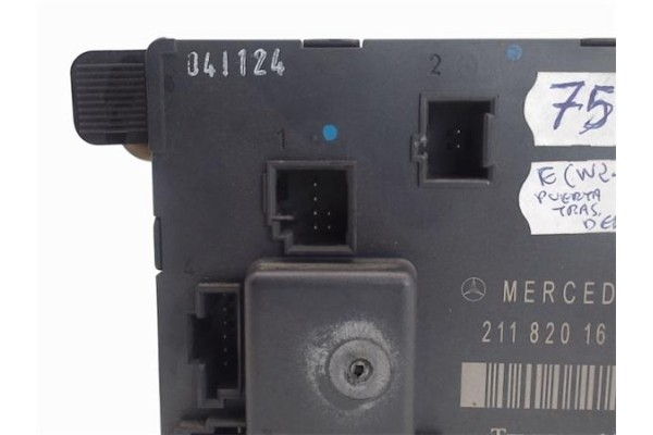 Recambio de centralita para mercedes-benz clase e familiar (bm 211) referencia OEM IAM 2118201626  