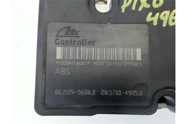 Recambio de nucleo abs para nissan pixo (uao) 1.0 visia referencia OEM IAM 28570049053  