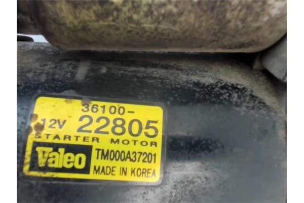 Recambio de motor arranque para hyundai elantra (xd) 2.0 cdri gls (4-ptas.) (2004) referencia OEM IAM TM000A37201 260451 2810040