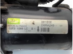 Recambio de motor arranque para opel astra h berlina 1.4 edition referencia OEM IAM 09115191 D6RA249 9115192 , OPEL | 9130838 , 