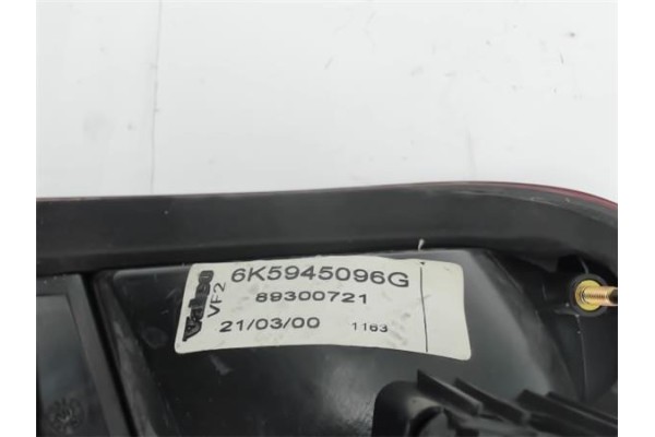 Recambio de piloto trasero derecho para seat cordoba berlina (6k2) referencia OEM IAM 6K5945096G 89300721 