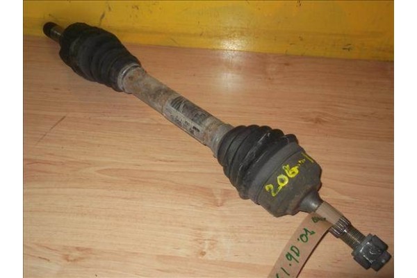 Recambio de palier delantero izquierdo para peugeot 206 1.9 d referencia OEM IAM   