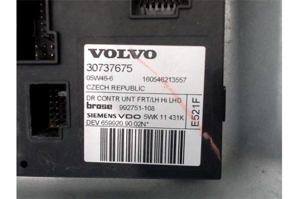 Recambio de elevalunas electrico delantero izquierdo para volvo v50 familiar 2.0 d referencia OEM IAM 30737675  
