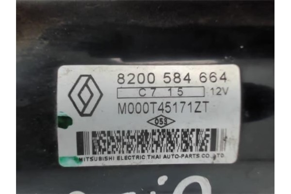 Recambio de motor arranque para renault kangoo ii (f/kw0) 1.6 base referencia OEM IAM 8200240487  8200584664 , DACIA | 820058466
