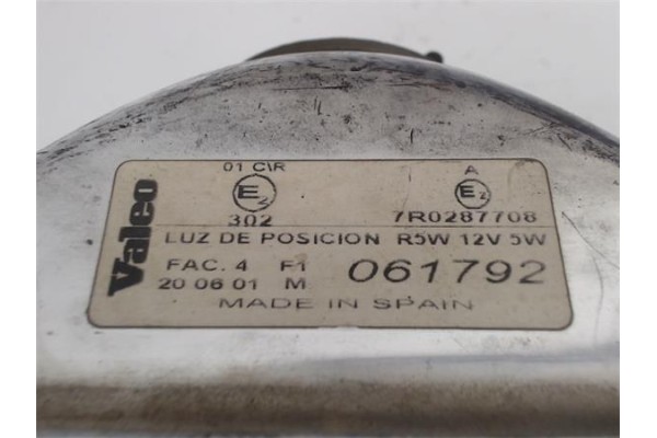 Recambio de faro delantero izquierdo para citroen c 15 referencia OEM IAM 95654069  