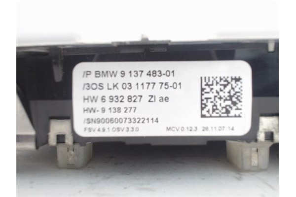 Recambio de luz interior techo para bmw serie 1 berlina (e81/e87) 2.0 120d referencia OEM IAM 913748301  