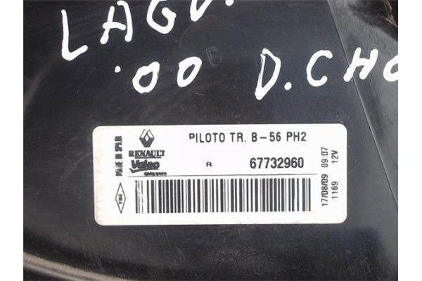 Recambio de piloto trasero derecho para renault laguna (b56) referencia OEM IAM  67732960 