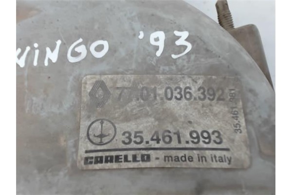 Recambio de faro delantero dcho para renault twingo i (c06) referencia OEM IAM 7701036392 35461993 260107456R , RENAULT | 770103