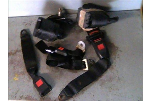 Recambio de juego cinturones trasero para peugeot 205 ii (20a/c) 1.1 referencia OEM IAM   