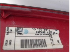 Recambio de piloto trasero derecho para opel corsa d referencia OEM IAM 13186351  