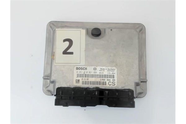 Recambio de centralita para opel zafira a referencia OEM IAM 0281010021 09133269 