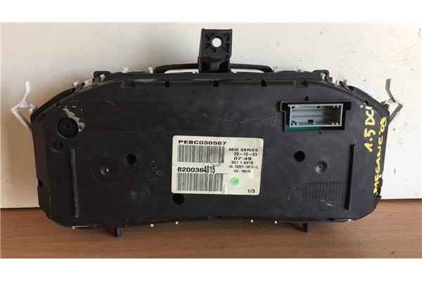 Recambio de cuadro completo para renault megane ii (bm0/1_, cm0/1_) 1.5 dci referencia OEM IAM 8200364015 PEBC030567 
