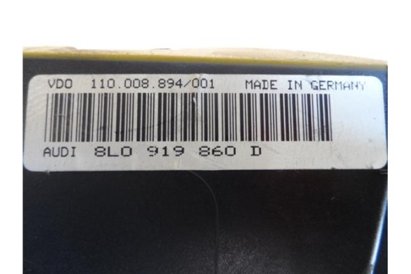 Recambio de cuadro completo para audi a3 (8l) 1.9 tdi ambiente referencia OEM IAM 8L0919860D 110.008.894/001 8L0919860D 