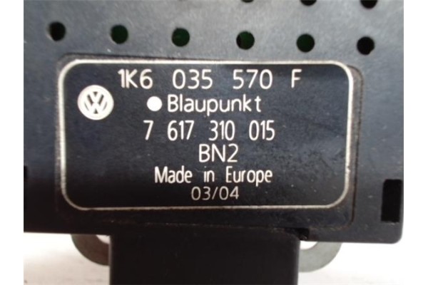 Recambio de centralita para volkswagen golf v (1k1) 1.6 highline referencia OEM IAM 1K6035570F 7617310015 