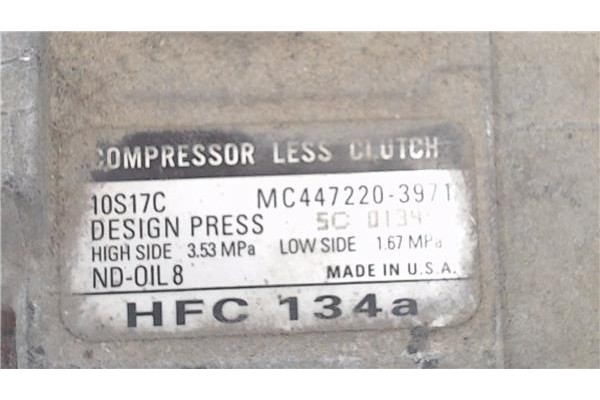 Recambio de compresor aire acond. para jeep cherokee (kj) 2.5 crd básico referencia OEM IAM MC4472203971  