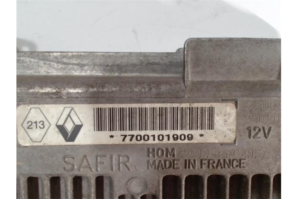 Recambio de centralita para renault clio i fase i / ii (b/c57) 1.2 (5/357y, 5/357k) referencia OEM IAM 7700101909 216169670 