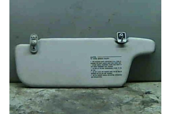 Recambio de parasol derecho para hyundai accent (x3) 1.3 referencia OEM IAM 8520225400YL  