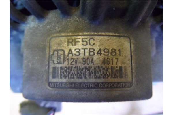 Recambio de alternador para mazda 6 berlina (gg) 2.0 crtd 136 active (5-ptas.) referencia OEM IAM RF5C A3TB4981 