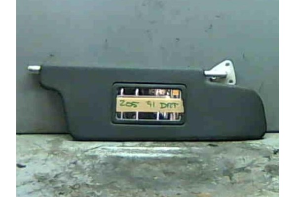 Recambio de parasol derecho para peugeot 205 ii (20a/c) 1.4 referencia OEM IAM 8143G5  