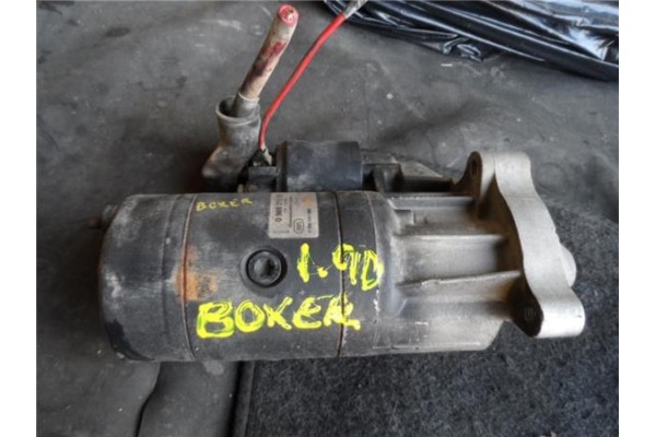 Recambio de motor arranque para peugeot boxer (230) furgón bat.2850mm 1.9 1000 d techo elevado referencia OEM IAM 0986016950  