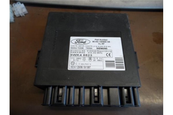Recambio de centralita cierre para ford focus berlina (cak) 1.6 trend referencia OEM IAM 98AG15K600DE 5WK48823 