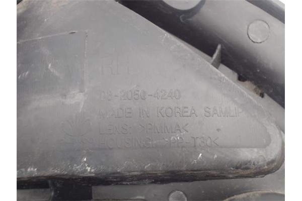 Recambio de piloto trasero derecho para daewoo matiz referencia OEM IAM 0320504240  