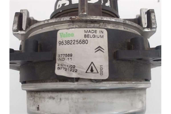 Recambio de faro antiniebla izquierdo para citroen xsara picasso referencia OEM IAM 9638225680 67721222 
